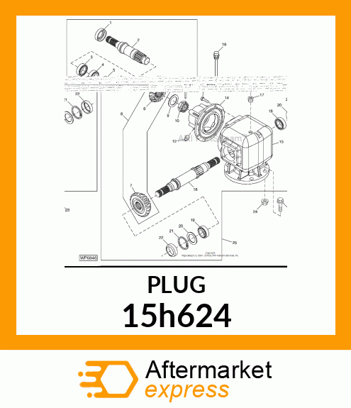 PIPE PLUG 15h624