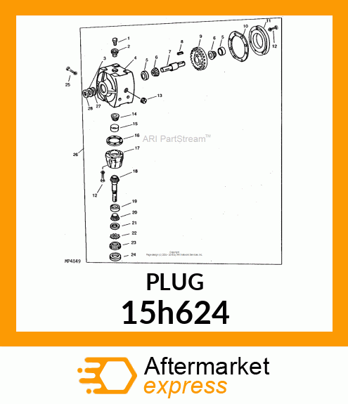 PIPE PLUG 15h624