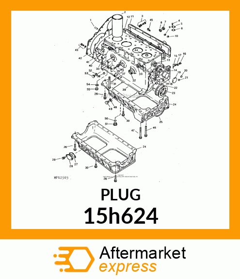 PIPE PLUG 15h624