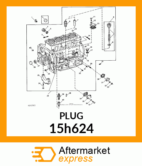 PIPE PLUG 15h624