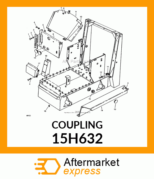 PIPE COUPLING 15H632