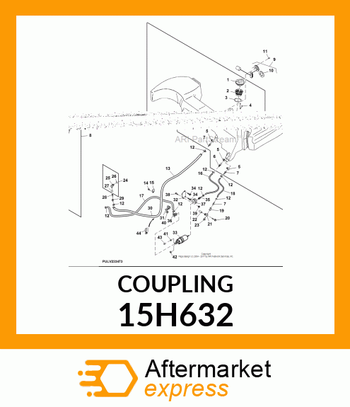 PIPE COUPLING 15H632