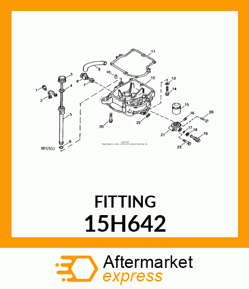 PIPE BUSHING OR ADAPTOR 15H642