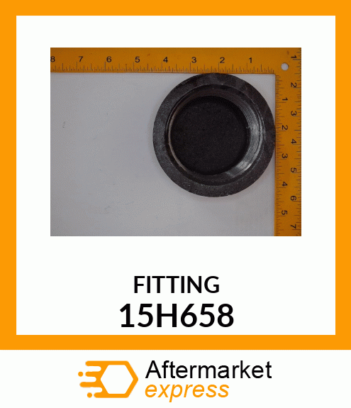 FITTING, PIPE CAP 15H658