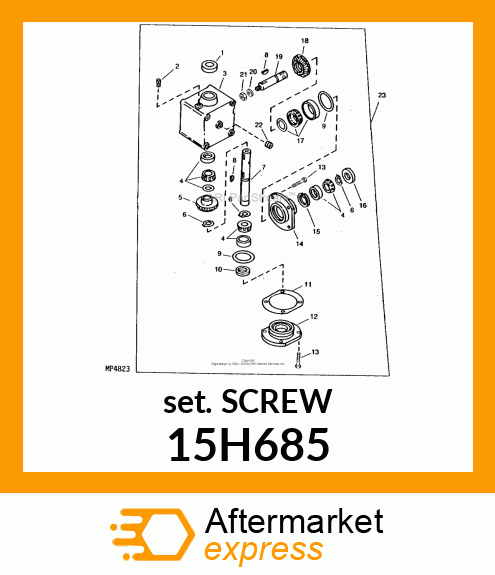 FITTING, PIPE PLUG 15H685