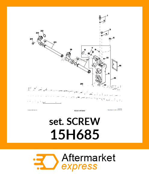 FITTING, PIPE PLUG 15H685