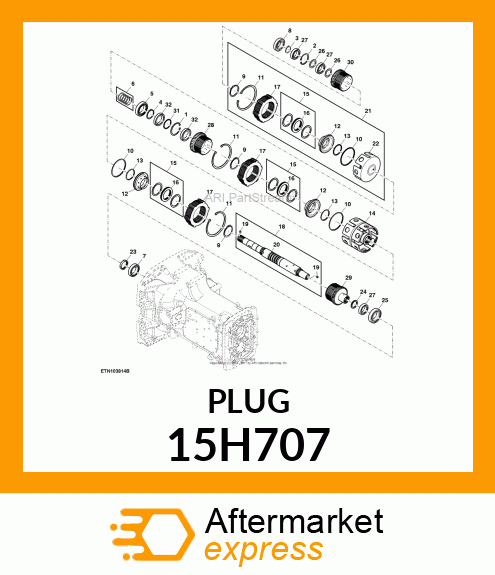 FITTING, PIPE PLUG 15H707