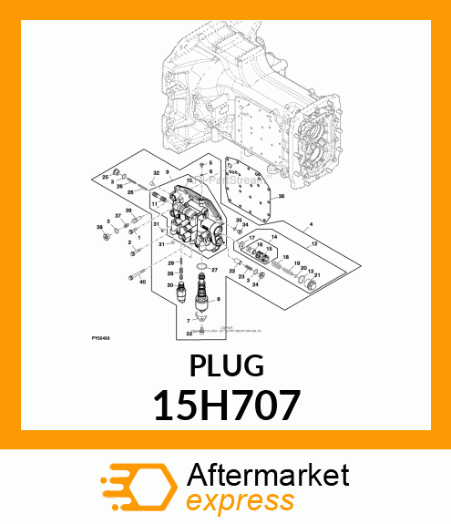 FITTING, PIPE PLUG 15H707