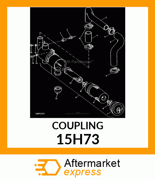 PIPE COUPLING 15H73