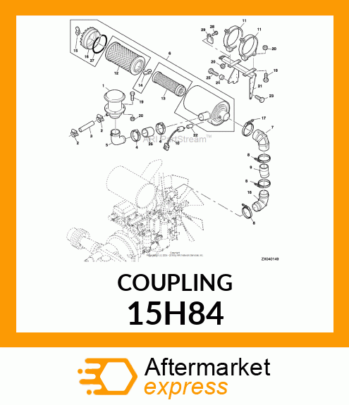 PIPE COUPLING 15H84