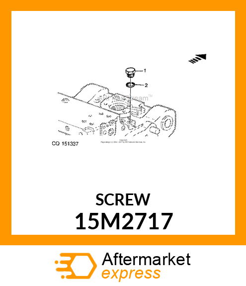 PLUG, DRAIN, METRIC, WASHER FACE 15M2717