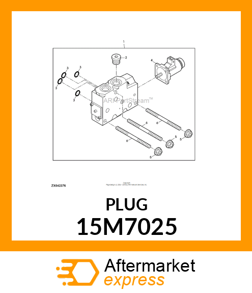 PLUG, DRAIN, METRIC, HEX SOCKET 15M7025