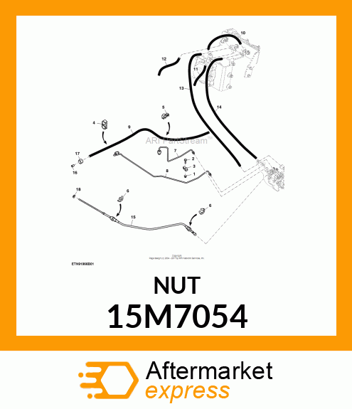 TUBE NUT 15M7054