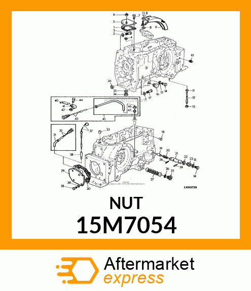 TUBE NUT 15M7054