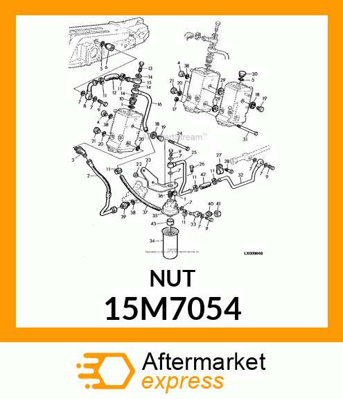 TUBE NUT 15M7054