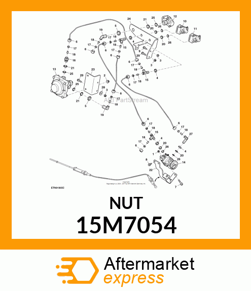 TUBE NUT 15M7054