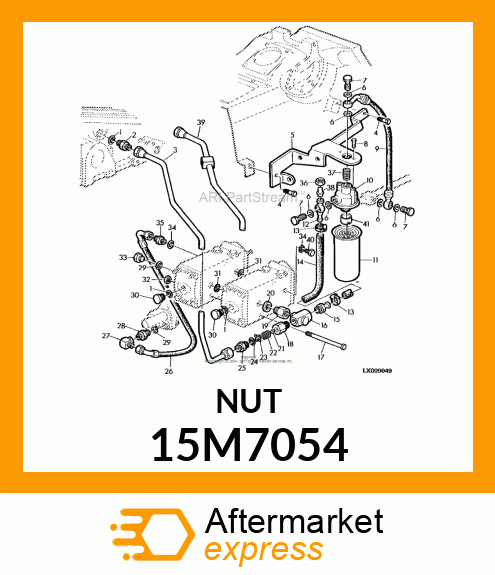 TUBE NUT 15M7054