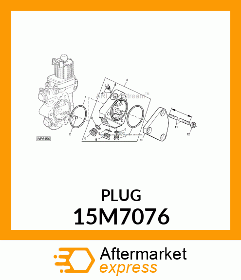 PLUG, DRAIN, METRIC, HEX amp; SQ SKT 15M7076