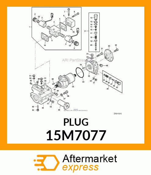 PLUG, DRAIN, METRIC, HEX amp; SQ SKT 15M7077