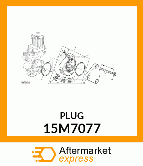 PLUG, DRAIN, METRIC, HEX amp; SQ SKT 15M7077