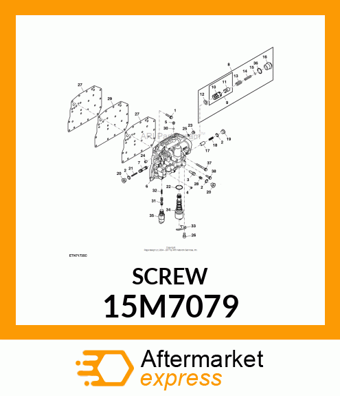 PLUG, DRAIN, METRIC, HEX amp; SQ SKT 15M7079