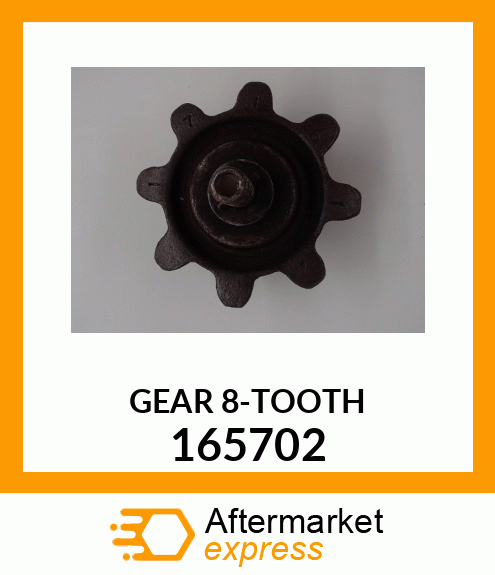 GEAR 8-TOOTH 165702