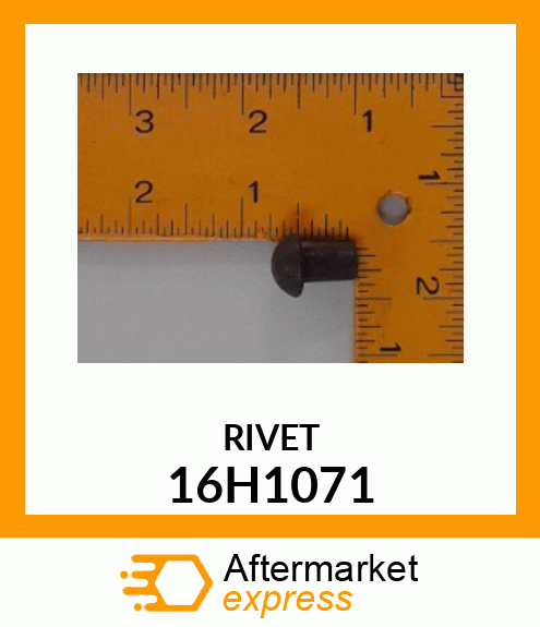 RIVET, SOLID, BUTTON HEAD 16H1071