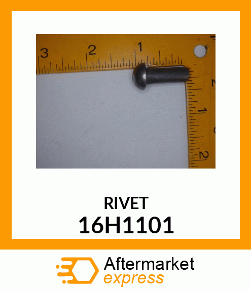 RIVET, SOLID, BUTTON HEAD 16H1101