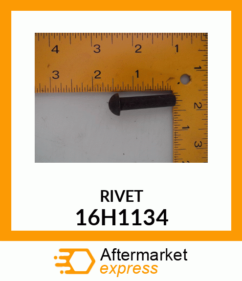 RIVET, SOLID, BUTTON HEAD 16H1134