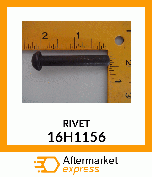 RIVET, SOLID, BUTTON HEAD 16H1156