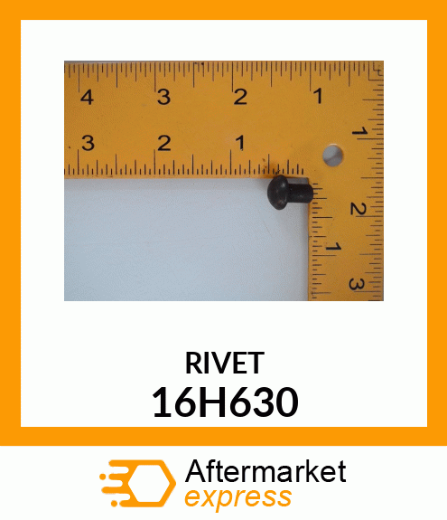 RIVET, SOLID, BUTTON HEAD 16H630