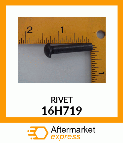 RIVET, SOLID, BUTTON HEAD 16H719