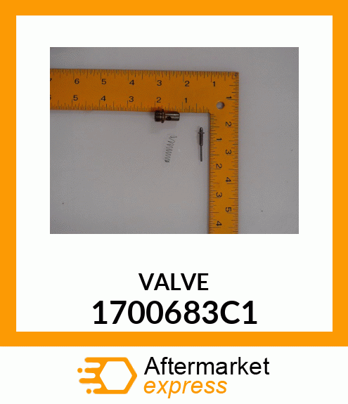 VALVE 3PC 1700683C1