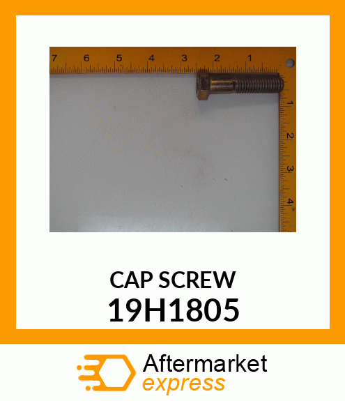 SCREW, HEX HEAD 19H1805