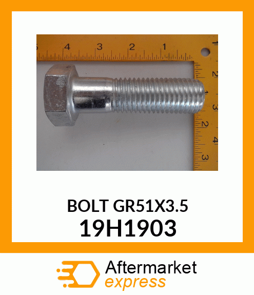 SCREW, HEX HEAD 19H1903