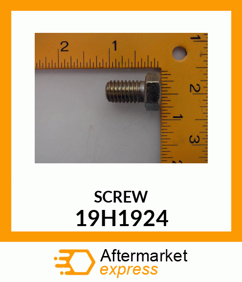 SCREW, HEX HEAD 19H1924