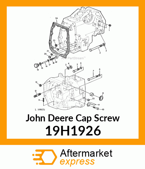 SCREW, HEX HEAD 19H1926