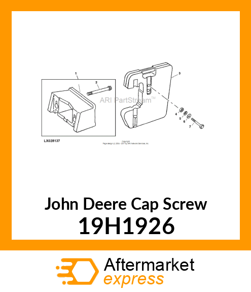 SCREW, HEX HEAD 19H1926