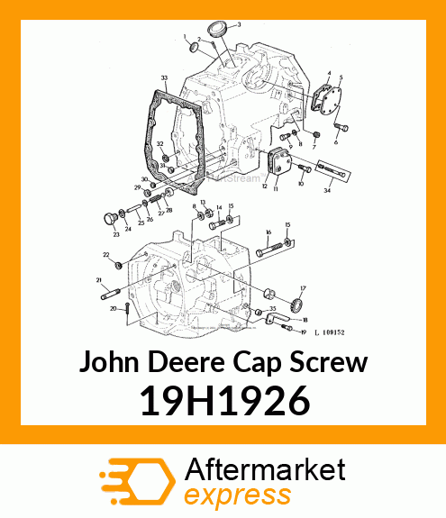 SCREW, HEX HEAD 19H1926