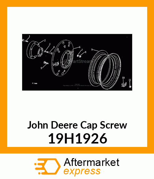 SCREW, HEX HEAD 19H1926