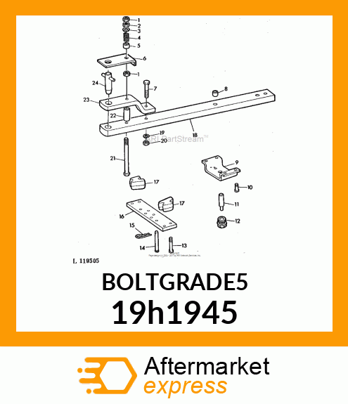 SCREW, HEX HEAD 19h1945