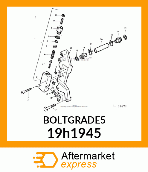 SCREW, HEX HEAD 19h1945