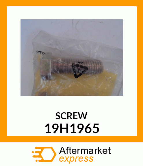 SCREW, HEX HEAD 19H1965