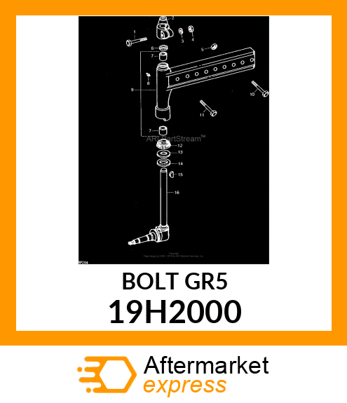 SCREW, HEX HEAD 19H2000