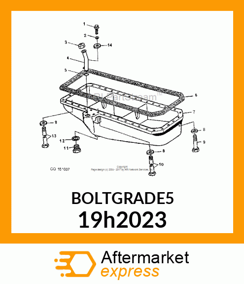 SCREW, HEX HEAD 19h2023