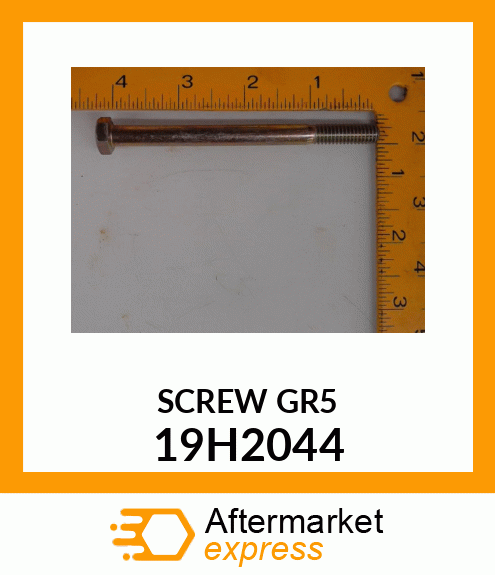 SCREW, HEX HEAD 19H2044