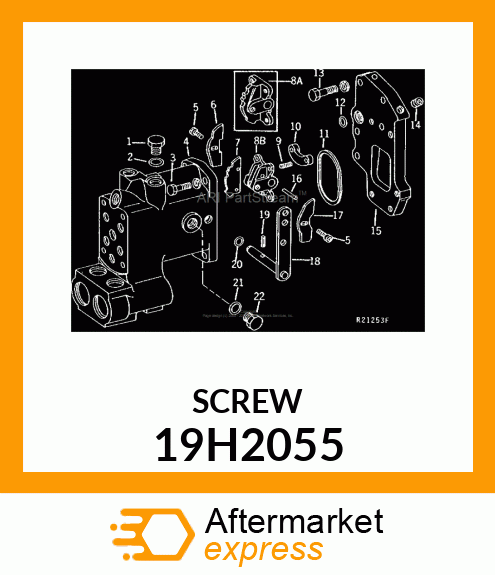 SCREW, HEX HEAD 19H2055