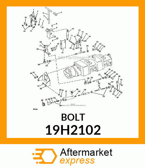 SCREW, HEX HEAD 19H2102