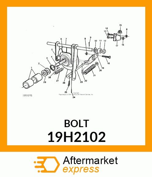 SCREW, HEX HEAD 19H2102