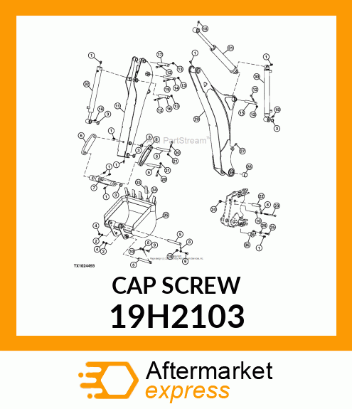 SCREW, HEX HEAD 19H2103